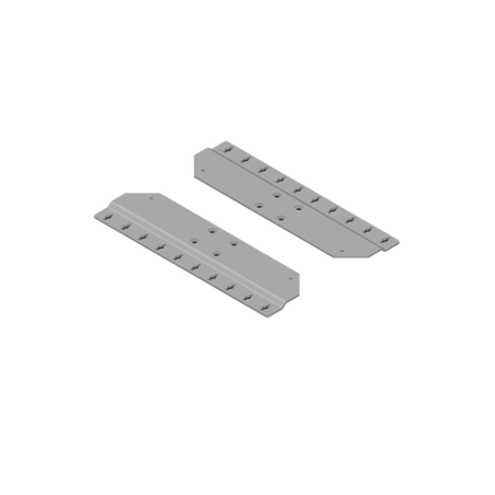 Montaje de Pared para Gabinetes ComLine, De Aluminio, Color Gris