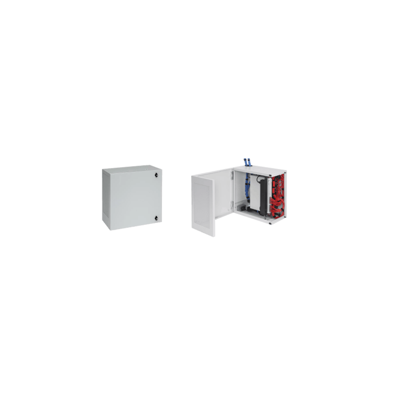 Gabinete de Montaje en Pared L-Box, 1219 x 610 x 313 mm, de Acero, 12