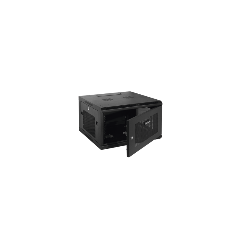 Gabinete Fijo para Montaje en Pared con Puerta Perforada, 6UR (600 x 3
