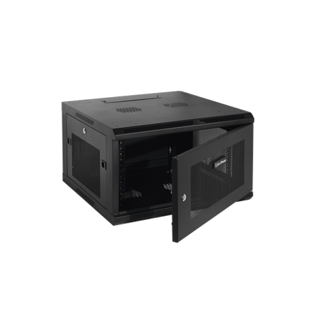 Gabinete Fijo para Montaje en Pared con Puerta Perforada, 6UR (600 x 3
