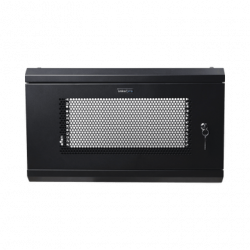 Gabinete de Pared de 6U con Puerta Perforada, 455 mm de Profundidad To