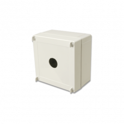 Caja industrial de conexión (Ruggedized), de 1 puerto de cobre o fibra