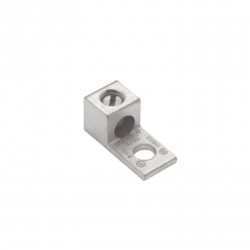 Terminal Universal de Aluminio Estañado/ 1 Orificio para Calibre  14-