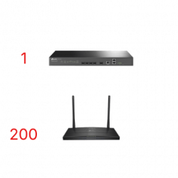 Kit para ISPs / OLT DS-P7001-04 con Paquete de 200 ONUs Modelo XC220G3