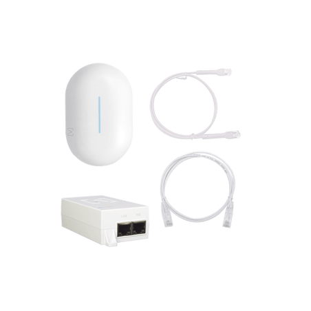 KIT Punto de Acceso Wi-Fi 6 AP6-Pro / 1 Inyector POE 802.3at / 1 Patch