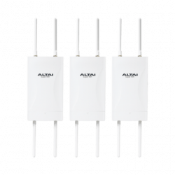 Kit de 3 Puntos de Acceso WiFi 6 y PTMP Omnidireccional, Doble Banda S