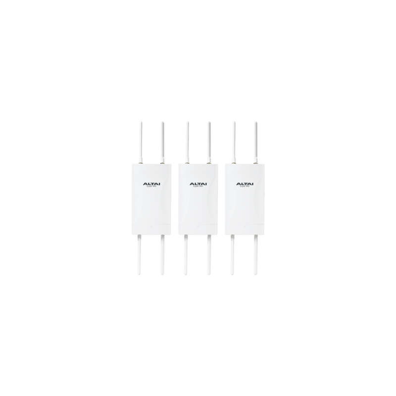 Kit de 3 Puntos de Acceso WiFi 6 y PTMP Omnidireccional, Doble Banda S