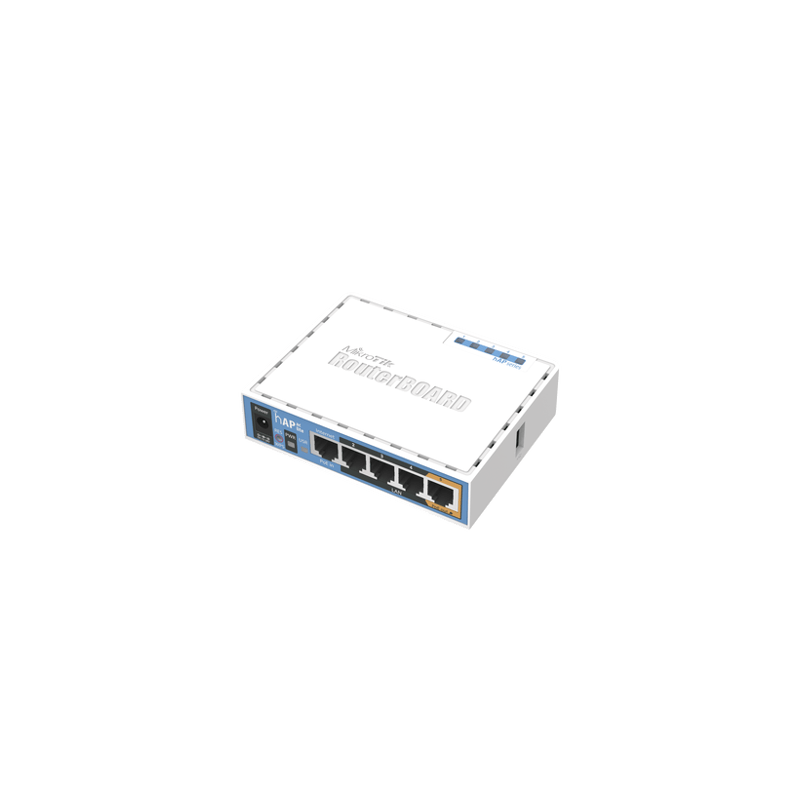 (hAP ac lite) 5 Puertos Fast Ethernet, WiFi Doble Banda 802.11ac