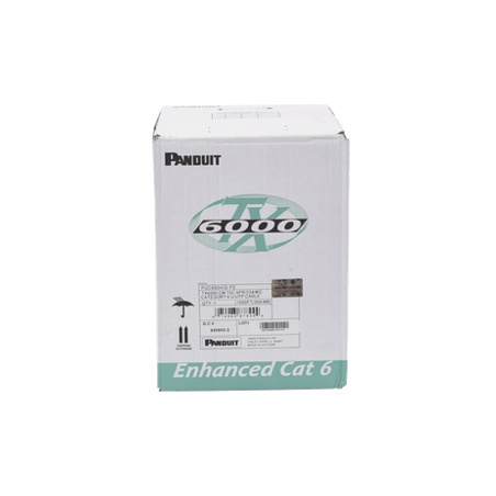 Bobina de Cable UTP 305 m. de Cobre, TX6000 PanNet, Reelex, Gris Inter