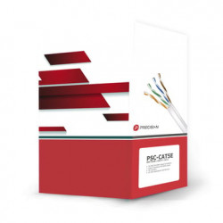 Bobina de cable de UTP de 4 pares Cat5e de 305 m (1000 ft), 100% Cobre