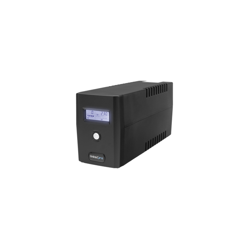 UPS 800VA/480 W Pantalla LCD / Línea Interactiva 120Vca / 6 tomas 5-15