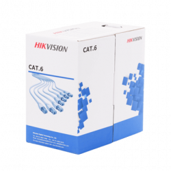 Bobina de Cable de 305 m (1000 ft) Cat 6 / 100% Cobre / Color Azul / U