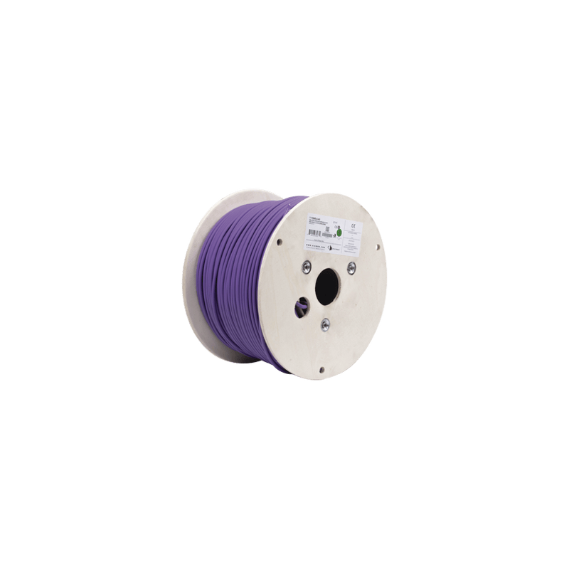 Bobina de Cable Blindado F/UTP de 4 Pares, Z-MAX, Cat6A, Soporte de Ap