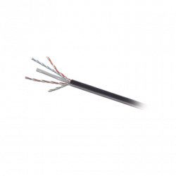 Bobina de Cable UTP de 4 Pares, Para Exterior con Gel, Cat6 (23 AWG),