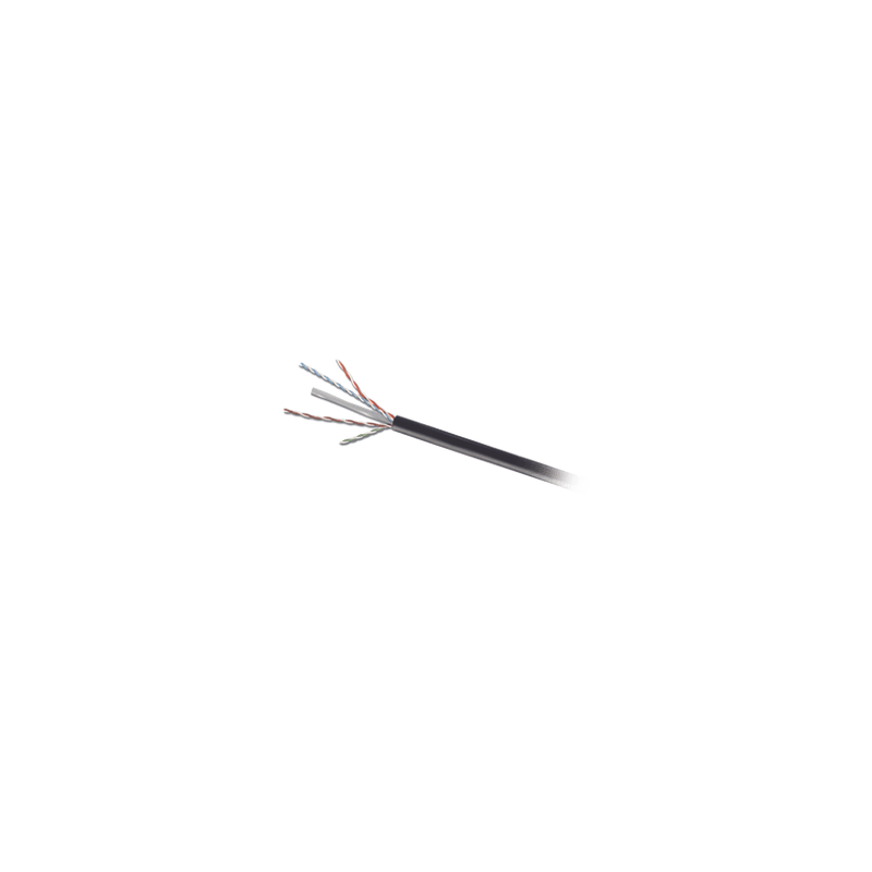 Bobina de Cable UTP de 4 Pares, Para Exterior con Gel, Cat6 (23 AWG),