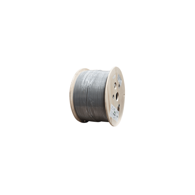 Bobina de Cable Blindado F/UTP de 4 Pares, Z-MAX, Cat6A, Soporte de Ap