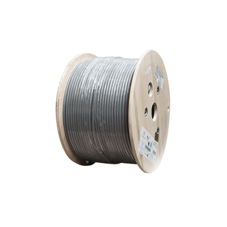 Bobina de Cable Blindado F/UTP de 4 Pares, Z-MAX, Cat6A, Soporte de Ap