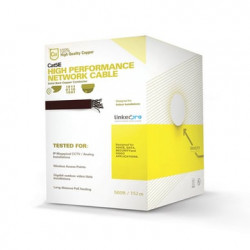 Cable Cat5e de alto rendimiento certificaciones ETL, UL,  de 500 ft (