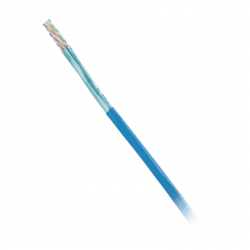 Bobina de Cable Blindado F/UTP de 4 Pares, Cat6, LSZH (Libre de Gases