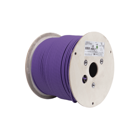 Bobina de Cable U/UTP de 4 pares, Z-MAX, Cat6A, Soporte de Aplicacione