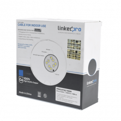 Cable Cat5e de alto rendimiento, con certificaciones ETL, UL, color gr