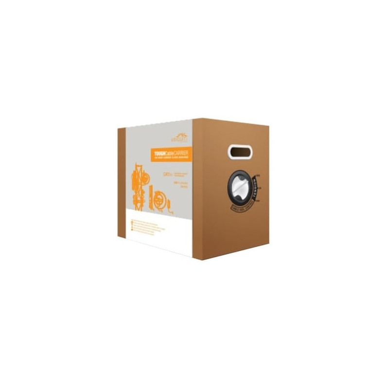 Bobina de cable de 305 metros, Cat5e exterior blindado carrier class c