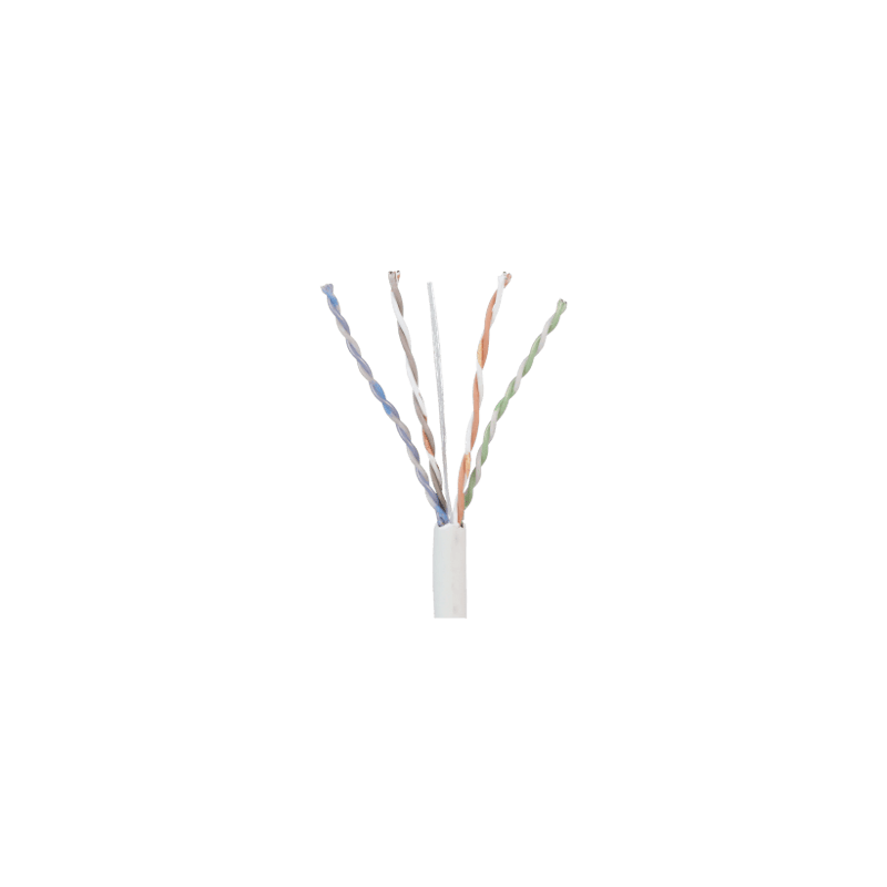 Bobina de Cable UTP 305 m. de Cobre, TX5e  PanNet, Blanco, Categoría 5