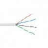 Bobina de Cable de 305 Metros UTP Cat6 Riser / Color Blanco / UL, CMR,