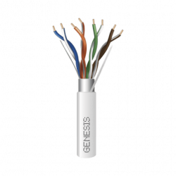 Bobina de 305 Metros de Cable Cat5e / Calibre 24 AWG BLINDADO / PLENUM