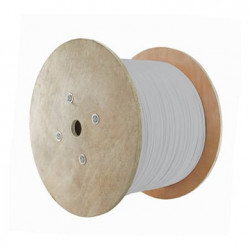 Bobina de Cable Blindado F/UTP de 4 Pares, Z-MAX, Cat6A, Soporte de Ap