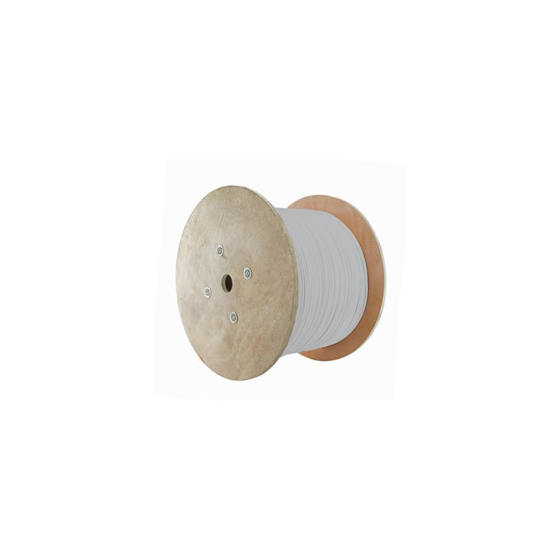 Bobina de Cable Blindado F/UTP de 4 Pares, Z-MAX, Cat6A, Soporte de Ap