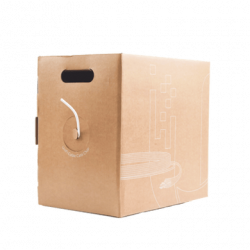 Bobina de cable UTP Plenum (CMP) UniFi, Cat6, Color blanco, 23 AWG, 30