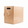 Bobina de cable UTP Plenum (CMP) UniFi, Cat6, Color blanco, 23 AWG, 30