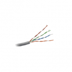 Bobina de Cable de 305 Metros UTP Cat5e / Color Gris / UL, CM, Probado