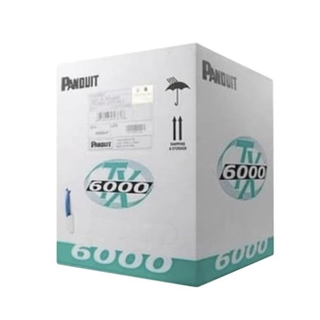 Bobina de Cable UTP 305 m. de Cobre, TX6000 PanNet, Reelex, Naranja, C
