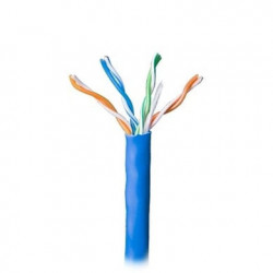 Bobina de 305 Metros Cable Par Trenzado Nivel 5 (CAT 5e) / CMR / Color