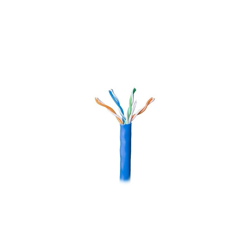 Bobina de 305 Metros Cable Par Trenzado Nivel 5 (CAT 5e) / CMR / Color