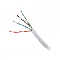 Bobina de 305 Metros Cat5e / Color Blanco / UL, CM, Probado a 350 Mhz