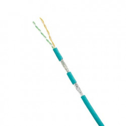 Bobina de Cable Blindado SF/UTP Categoría 5e de 2 Pares, Uso Industria