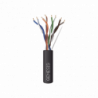 Bobina de Cable de 305 metros / UTP Cat6 PLENUM / Color Negro / UL, CM