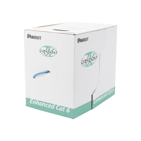 Bobina de Cable UTP 305 m. de Cobre, TX6000 PanNet, Reelex, Azul, Cate