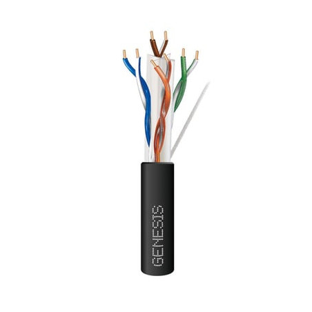 Bobina de cable de 305 Metros Cat6 CALIBRE 24 Exterior para CLIMAS EXT
