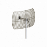 Antena Rejilla direccional, Ganancia 24 dBi, Dimensiones (90 x 60 x 38
