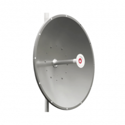 Antena direccional de 3 ft, 5.9 a 7.1 GHz, Ganancia 34 dBi, Conectores