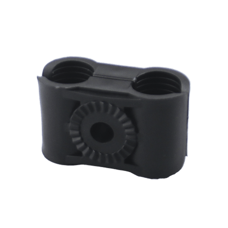 Paquete de 10 Sujetadores Plasticos Para Cable Coaxial de 1/2