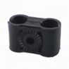 Paquete de 10 Sujetadores Plasticos Para Cable Coaxial de 1/2