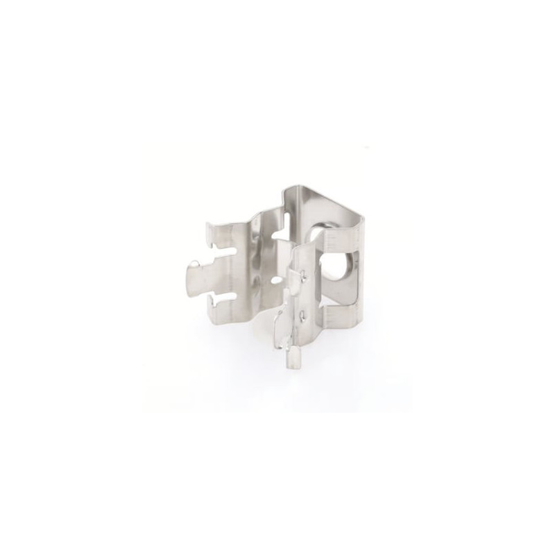 Sujetador Tipo Snap In Para Cable Coaxial de  1/2 Kit de 10 Piezas.
