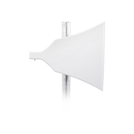 Antena Tipo Horn de 90° , 16 dBi, Ideal para ambientes de alto ruido,