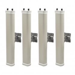 Kit de Antenas Sectoriales, 2.4 GHz, 14 dBi, 2 N-Hembra, 70°, polarida