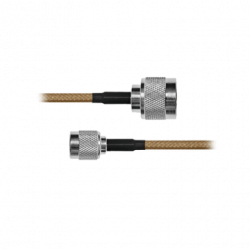 Cable RG142, con conductores N Macho / TNC Macho de 30 cm.